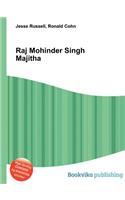 Raj Mohinder Singh Majitha: (English)