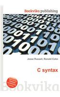 C Syntax