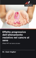 Effetto progressivo dell'allenamento resistivo nel cancro al seno