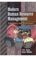 Modern Human Resource  Management : Principles And Techniques