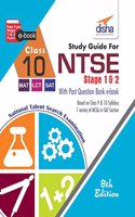 Study Guide for Ntse (Sat, Mat & LCT) Class 10 with Stage 1 & 2 Past Question Bank