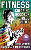 Fitness Coloring Book for Stress Relief