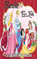 Barbie Coloring Book for Kids Ages 4-8