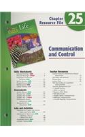 Holt Science & Technology Life Science Chapter 25 Resource File: Communication and Control