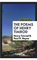 The Poems of Henry Timrod