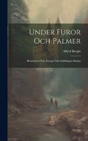 Under furor och palmer; reseintryck från Europa vid världskrigets början