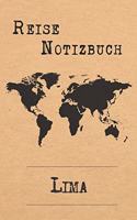 Reise Notizbuch Lima