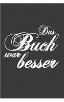 Das Buch war besser