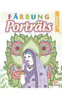 Porträts Färbung 7: Malbuch für Erwachsene (Mandalas) - Anti-Stress - Band 7(7 Porträts Färbung)