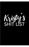 Kristy's Shit List