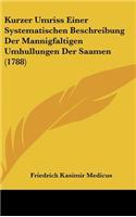 Kurzer Umriss Einer Systematischen Beschreibung Der Mannigfaltigen Umhullungen Der Saamen (1788)
