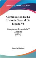 Continuacion De La Historia General De Espana V8