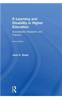 E-learning and Disability in Higher Education