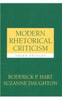 Modern Rhetorical Criticism