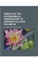 Annals of the Astronomical Observatory of Harvard College Volume 60