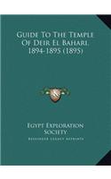 Guide To The Temple Of Deir El Bahari, 1894-1895 (1895)