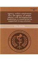 Agency Within Constraints: How the Agency of People Labeled with Developmental Disabilities Is Constructed in Supported Living Schemes