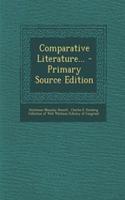 Comparative Literature...