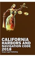 California Harbors and Navigation Code 2018
