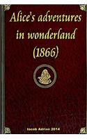 Alice's adventures in wonderland (1866): (English)