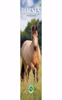 2023 Horses Slim Calendar Plastic Free