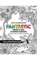 Fantastic Animals and Flowers Garden