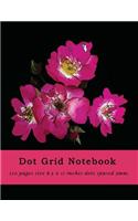 Dot Grid Notebook 120 Pages Size 8.5 X 11 Inches Dots Spaced 5mm.