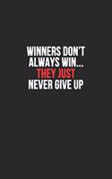 Winners don't always win... they just never give up
