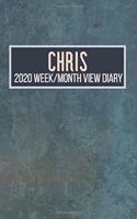 CHRIS 2020 Week/Month View Diary