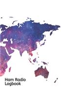 Ham Radio Logbook: Amateur Radio Operator Station Log Book - Log RST QSL Frequency Contact Call Sign and more