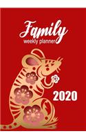 The Weekly Family Planner 2020