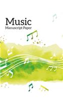 music notebook tabs: Music Manuscript Paper / White Marble Blank Sheet Music / Notebook for Musicians / Staff Paper / Composition Books Gifts ... * Large * 9 Stave * 102