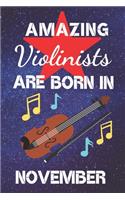 Amazing Violinists Are Born In November