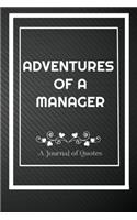 Adventures of A Manager
