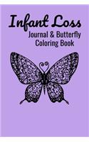 Infant Loss Journal & Butterfly Coloring Book