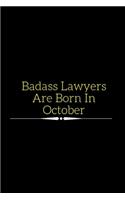 Badass: Lawyer Gift: 6x9 Notebook, Ruled, 100 pages, funny appreciation gag gift for men/women, for office, unique diary for her/him, perfect as a graduatio