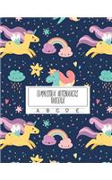 Composition Notebookers Unicorn