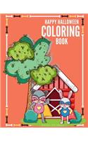 Happy Halloween Coloring Book