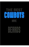 The Best Cowboys have Beards: 110 Game Sheets - SeaBattle Sea Battle Blank Games - Soft Cover Book for Kids for Traveling & Summer Vacations - Mini Game - Clever Kids - 110 Lined