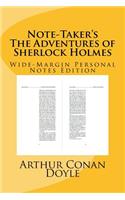 Note-Taker's The Adventures of Sherlock Holmes