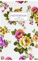 Notebook Vintage Flowers
