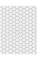Hexagonal Graph Paper Notebook