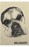 Bullmastiff Notebook: Stylish Lined Notebook for Bullmastiff Lovers(19 Pedigree Prints Dog Breed Notebooks and Journals)