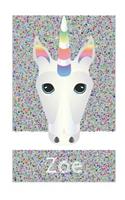 Zoe's Unicorn Notebook