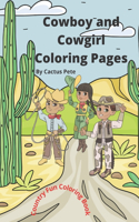 Cowboy and Cowgirl Coloring Pages