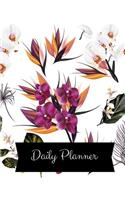 Daily Planner: Tree Daily Planner Journal Notebook . Space For Hourly Schedule, Tasks, Outfits, Phone calls, Meals Exercise. Agenda Notepad For Women, Men, Kids Pr