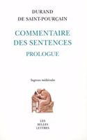 Commentaire Des Sentences