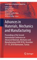 Advances in Materials, Mechanics and Manufacturing