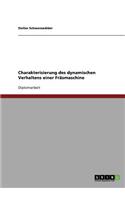 Charakterisierung des dynamischen Verhaltens einer Fräsmaschine