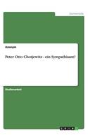 Peter Otto Chotjewitz - ein Sympathisant?: (German)